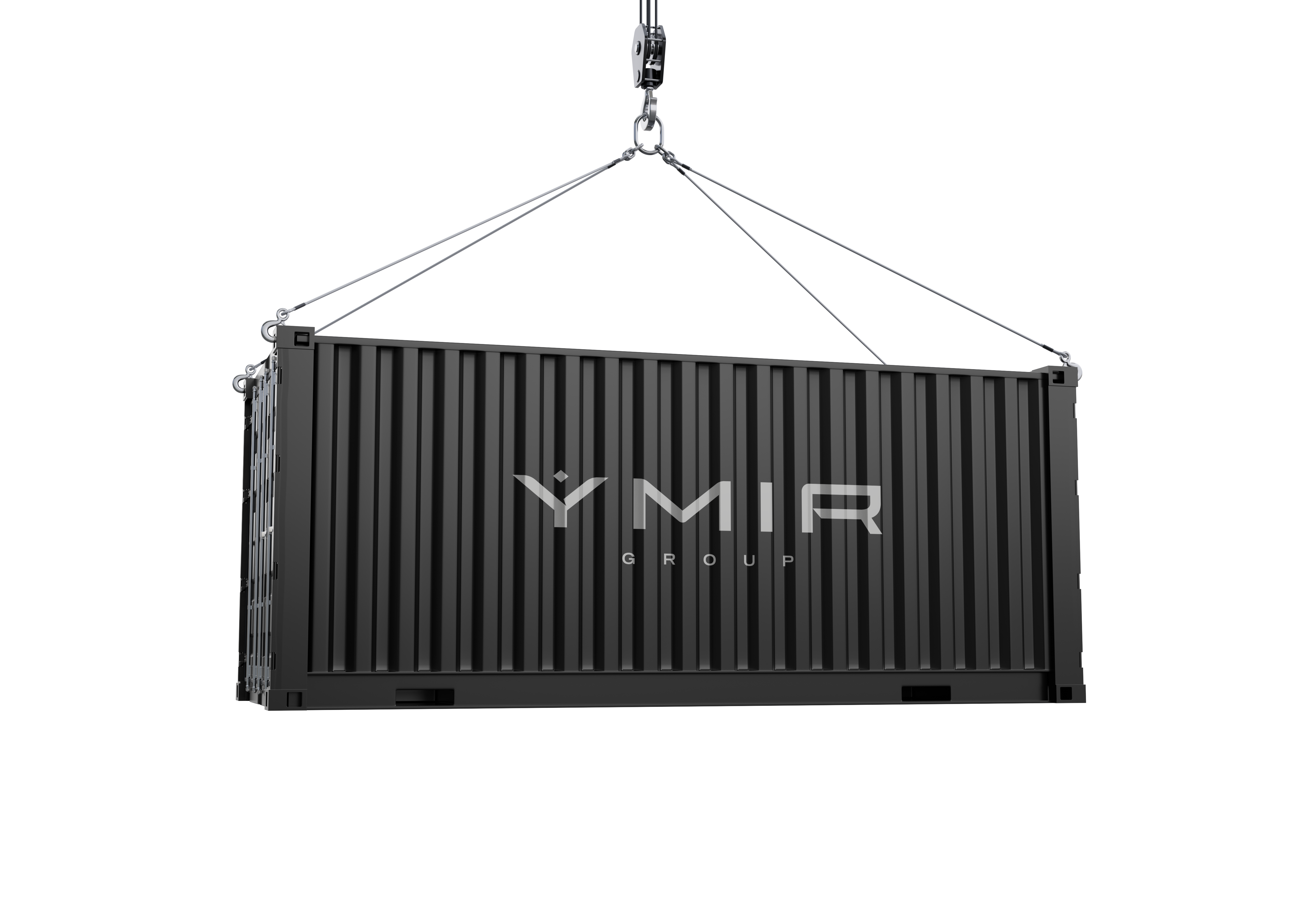 YMIR container — annotated anatomy